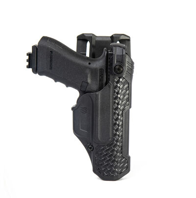 Blackhawk Serpa Auto Lock Duty Holster LV3 LB RH #44H500BW-R Glock